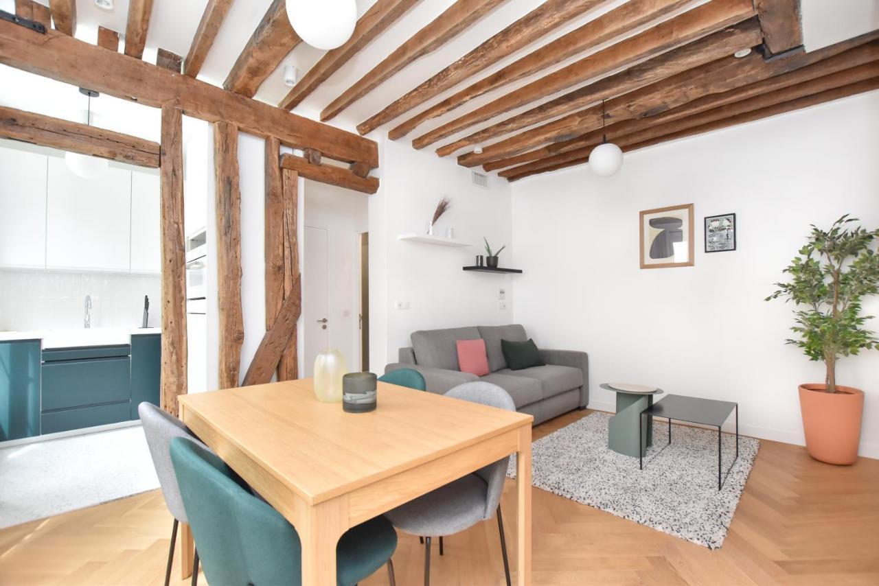 Authentic Apartment 1Br-4P Republique - Le Marais Paris Exterior foto