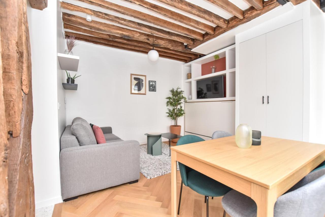 Authentic Apartment 1Br-4P Republique - Le Marais Paris Exterior foto